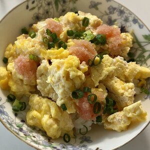 明太子タマゴ丼